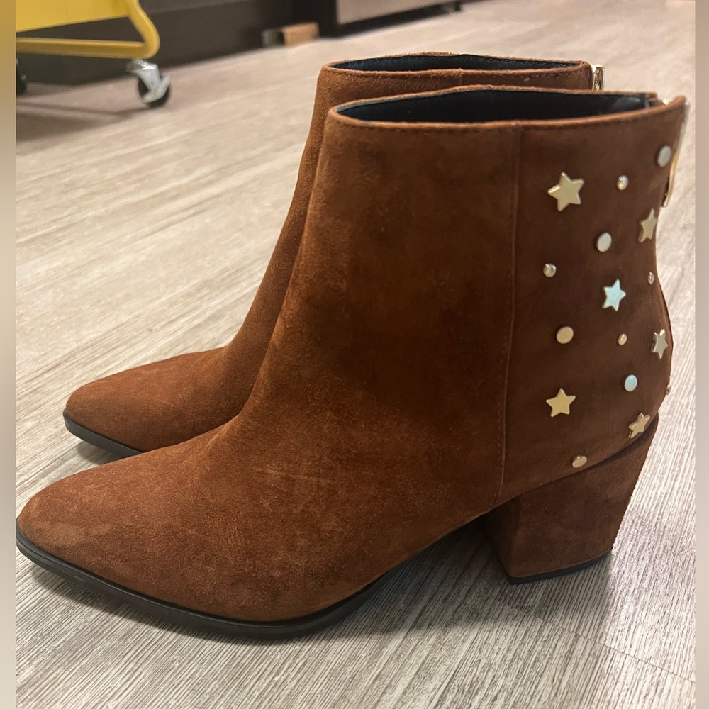 Bocage Paris Ankle Boots with Golden Stars